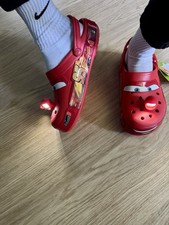 Crocs Cars Flash McQueen LED