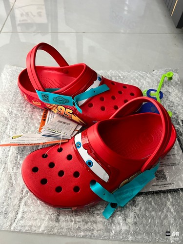 Lighting mcqueen crocs per - lighting,