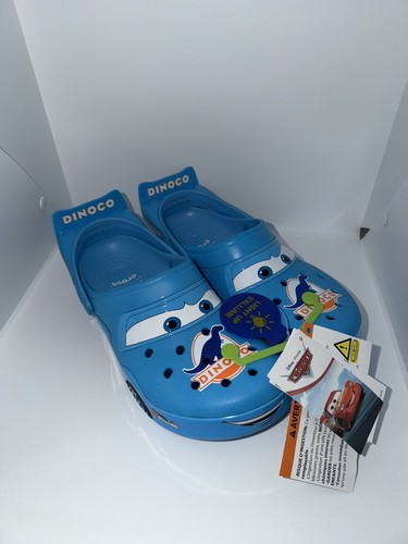 Lightning mcqueen dinoco crocs - lightning,